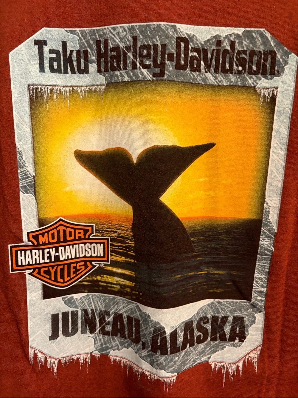 Harley-Davidson Taku Juneau Alaska Sleeveless Tank Shirt Men’s Large
